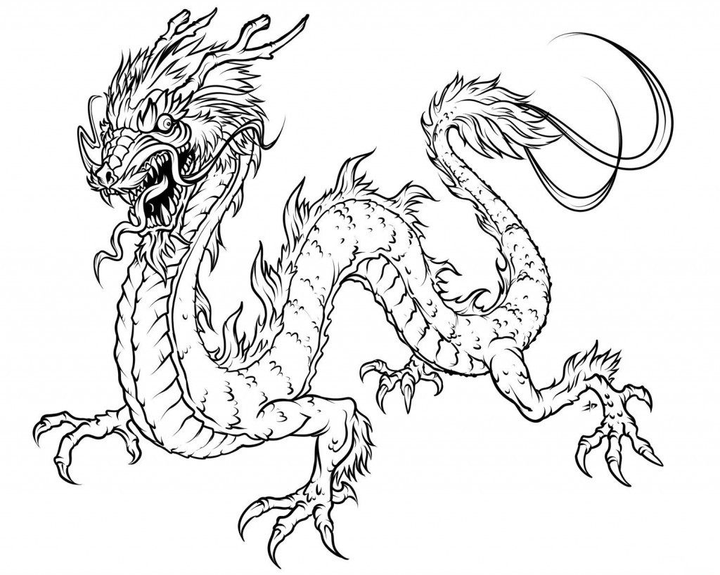 Coloring Book Pages Dragons
 Free Printable Dragon Coloring Pages For Kids