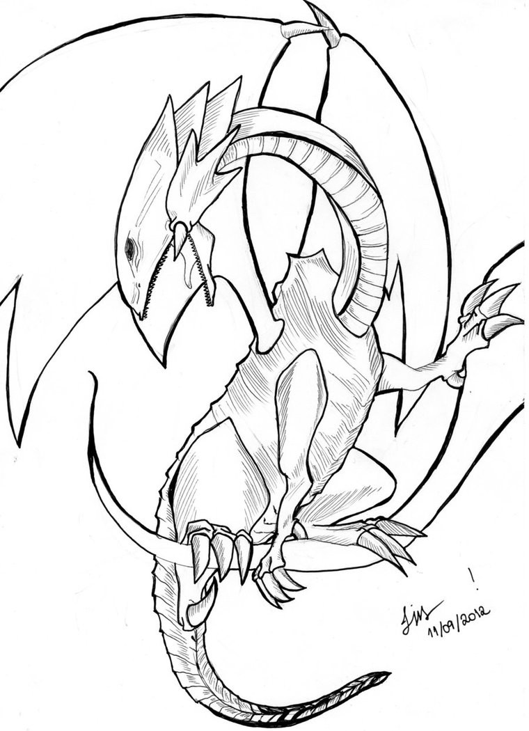 Coloring Book Pages Dragons
 Free Printable Dragon Coloring Pages For Kids