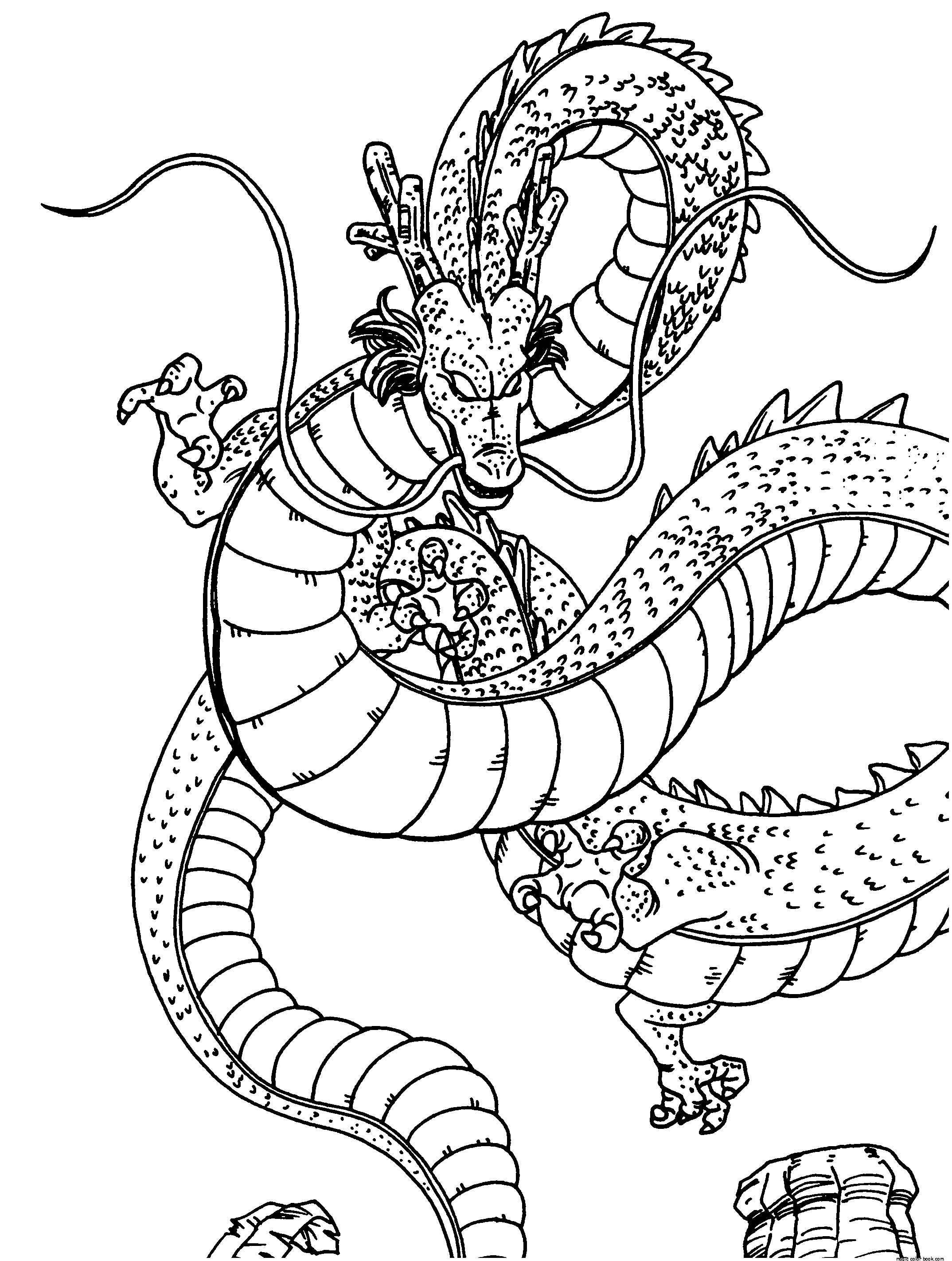 Coloring Book Pages Dragons
 Dragon Ball Coloring Pages Best Coloring Pages For Kids