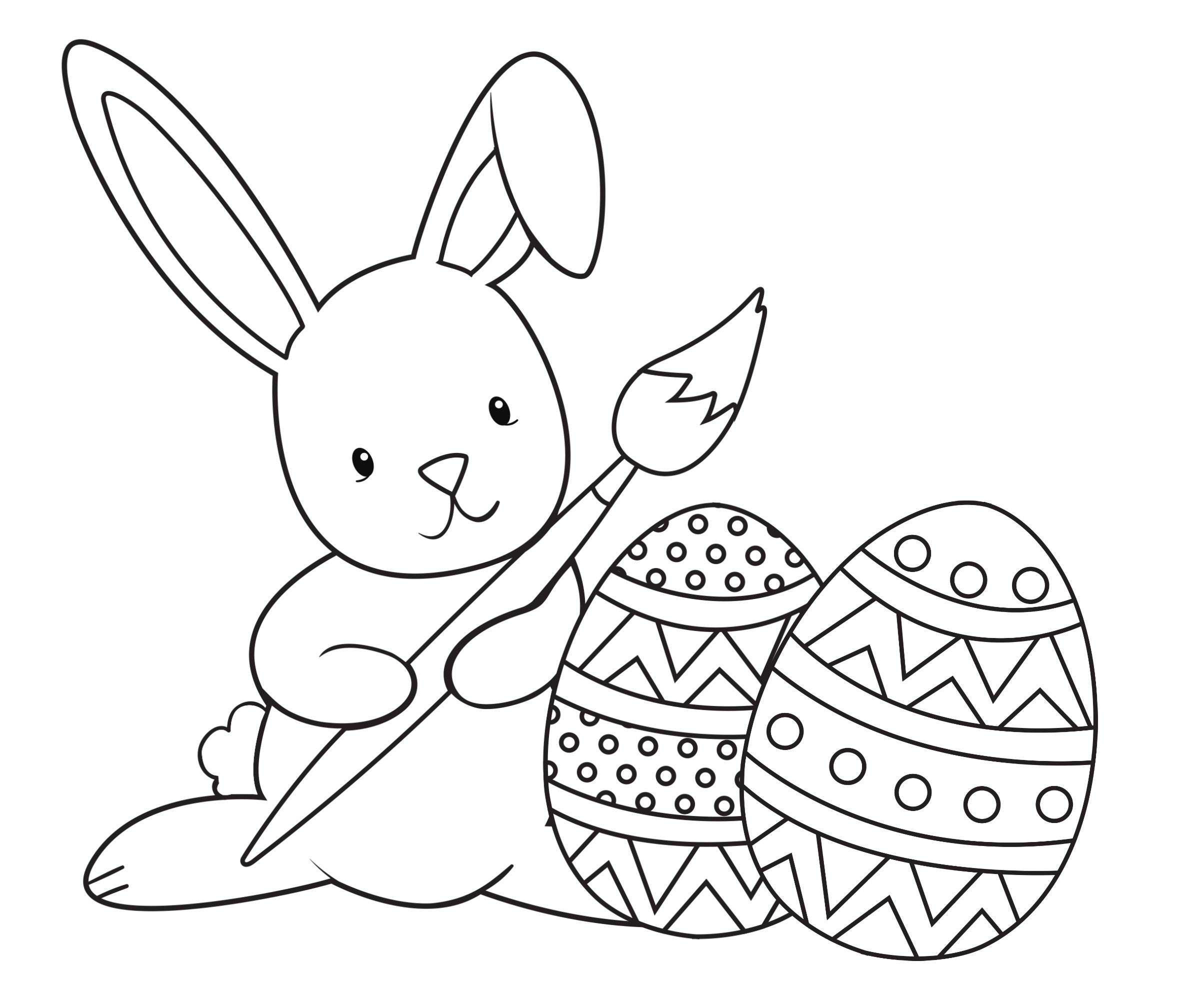 Coloring Book Pages Easter
 Easter Coloring Pages Crazy Little Projects