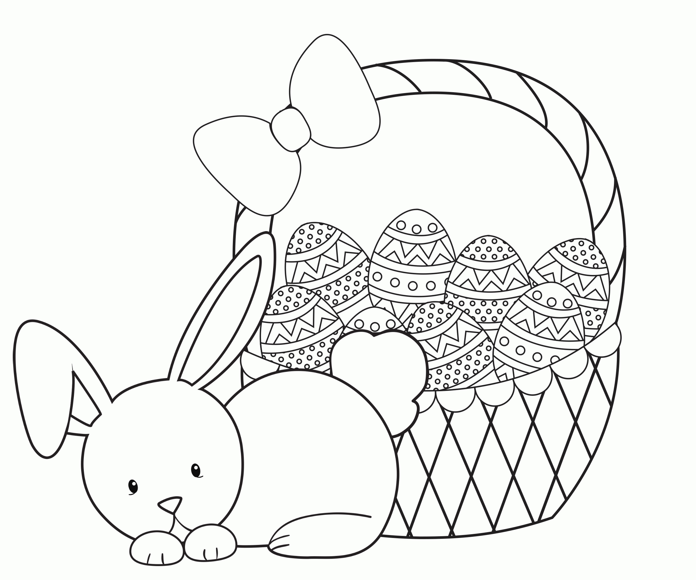 Coloring Book Pages Easter
 Easter Basket Coloring Pages Best Coloring Pages For Kids