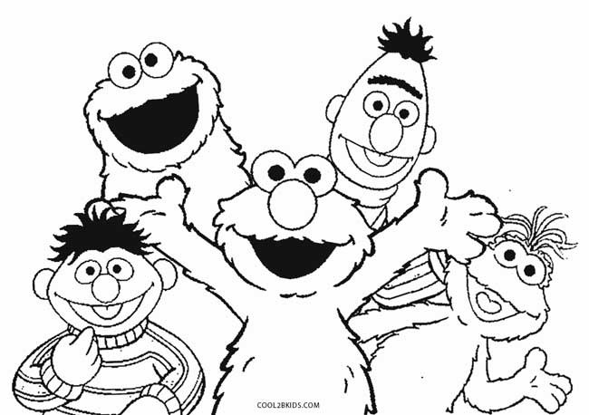 Coloring Book Pages Elmo
 Printable Elmo Coloring Pages For Kids