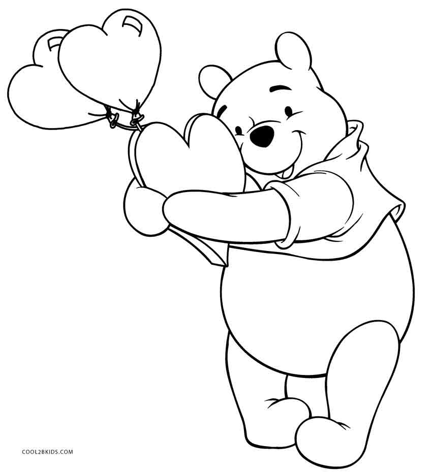 Coloring Book Pages For Winnie The Pooh
 Free Printable Winnie the Pooh Coloring Pages For Kids
