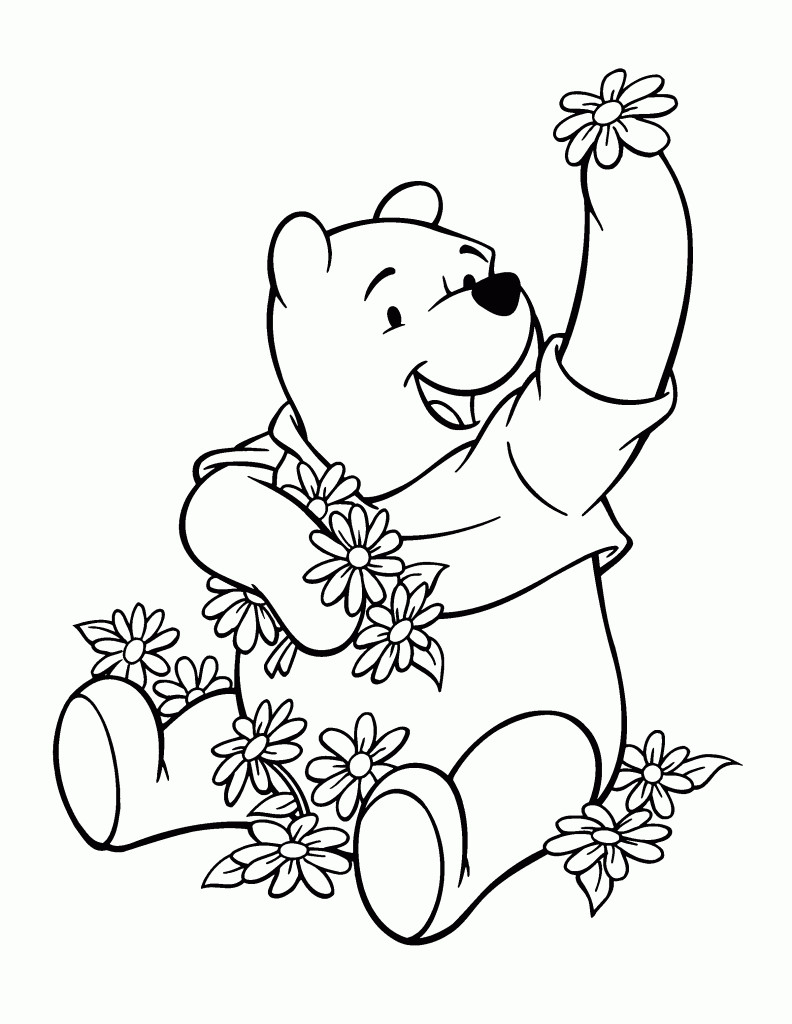 Coloring Book Pages For Winnie The Pooh
 Free Printable Winnie The Pooh Coloring Pages For Kids