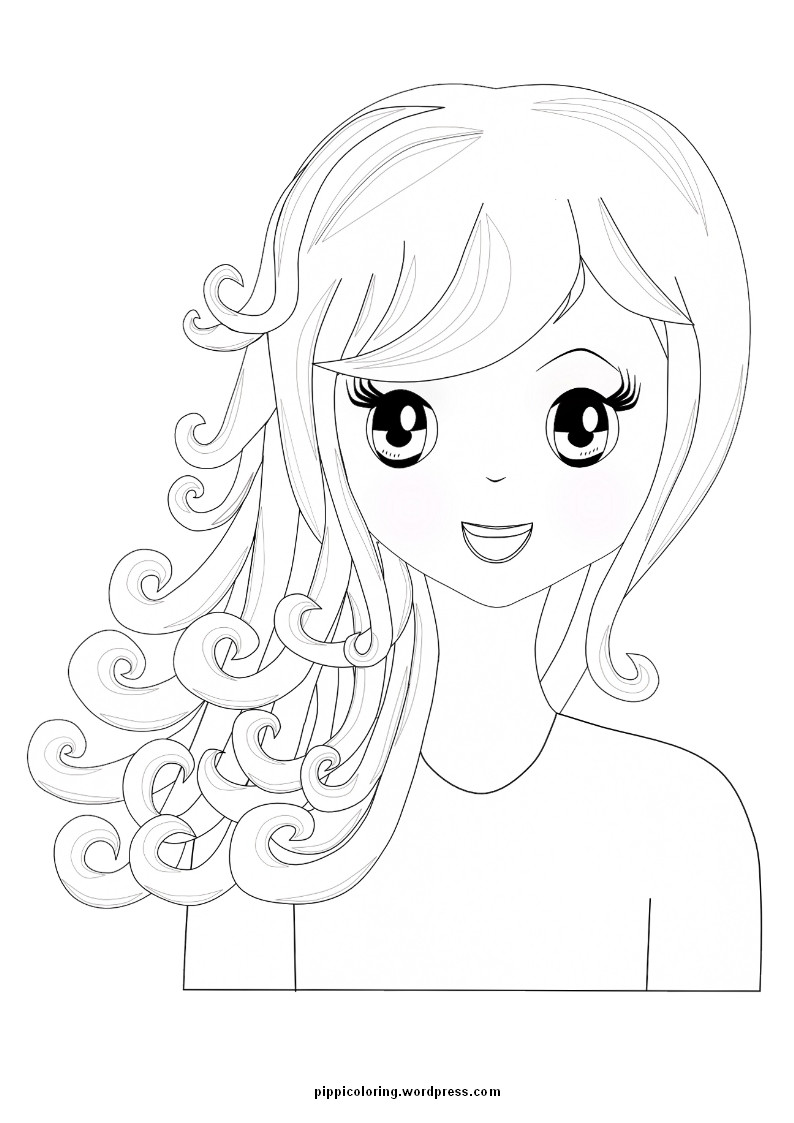 Coloring Book Pages Girls
 Little Girl Coloring Pages Bestofcoloring