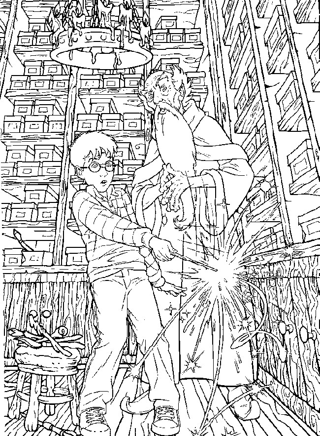 Coloring Book Pages Harry Potter
 Harry Potter Coloring Pages Bestofcoloring
