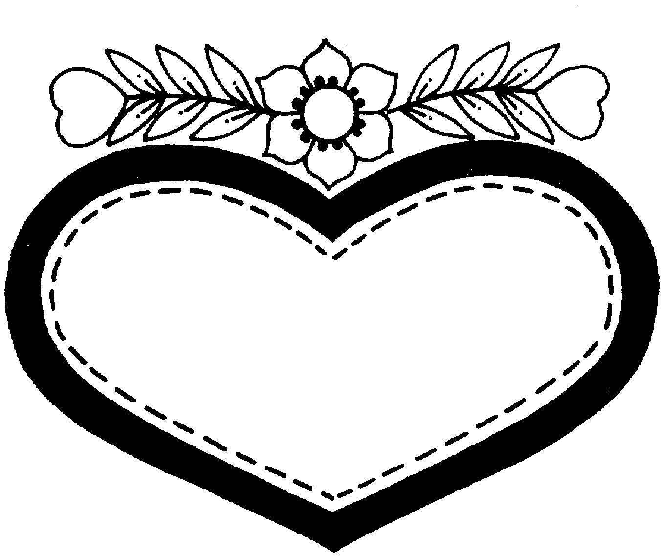 Coloring Book Pages Heart
 Free Printable Heart Coloring Pages For Kids