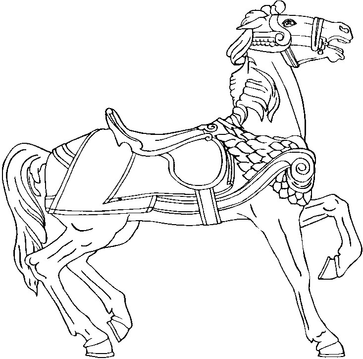 Coloring Book Pages Horse
 Free Printable Horse Coloring Pages For Kids