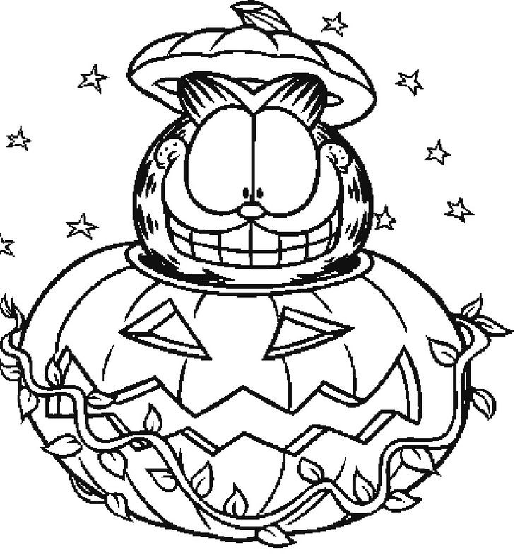 Coloring Book Pages Of Pumpkins
 Halloween Coloring Pages 2018 Printable Halloween