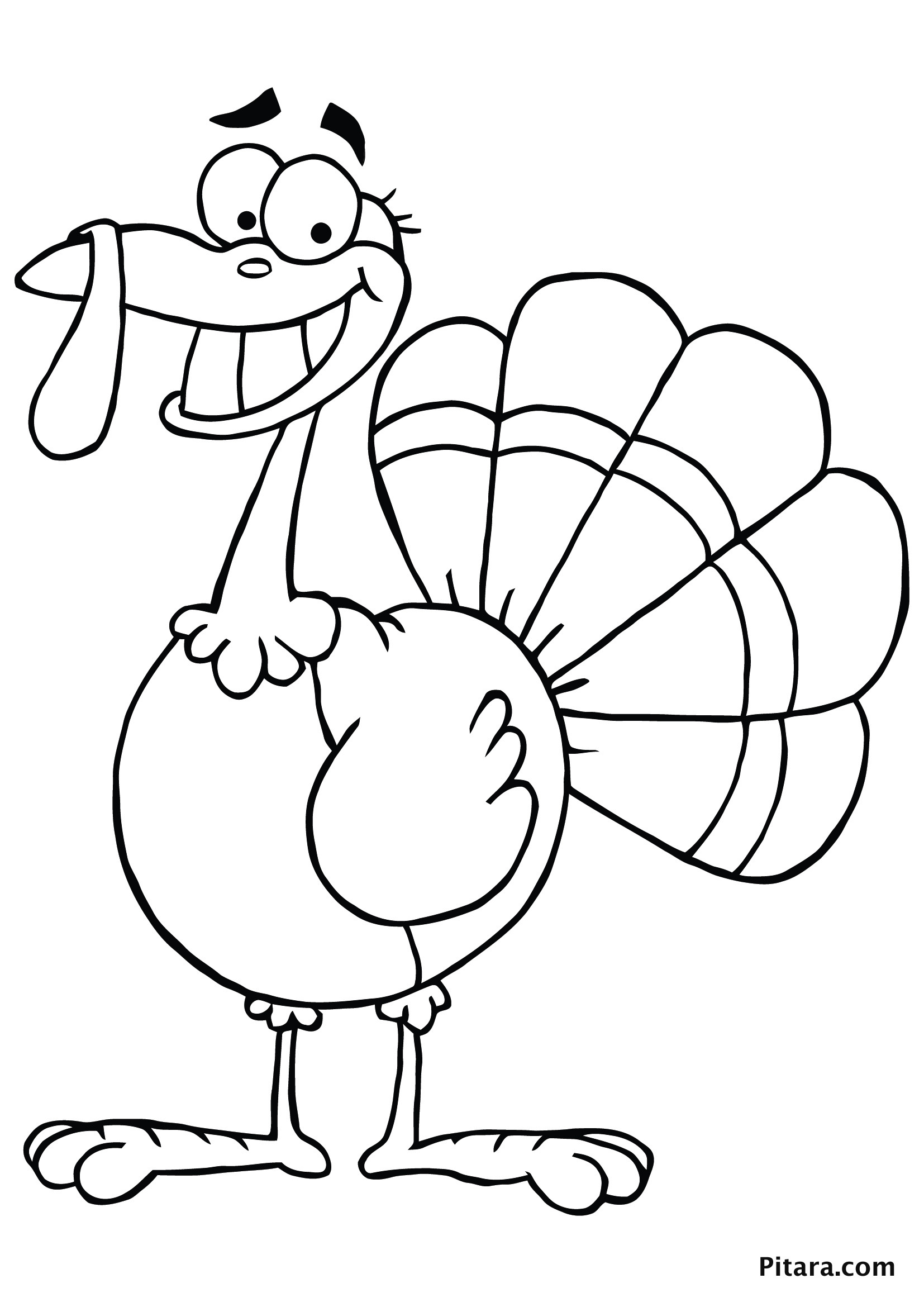 Coloring Book Pages Of Turkeys
 Turkey Coloring Pages for Kids