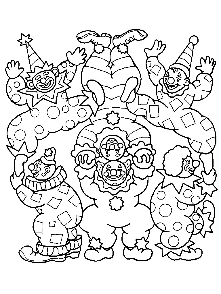 Coloring Book Pages Online Free
 Scary Clown Printable Coloring Pages Coloring Home