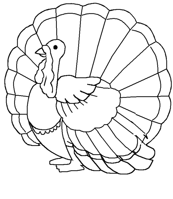 Coloring Book Pages Thanksgiving
 Free Printable Turkey Coloring Pages For Kids