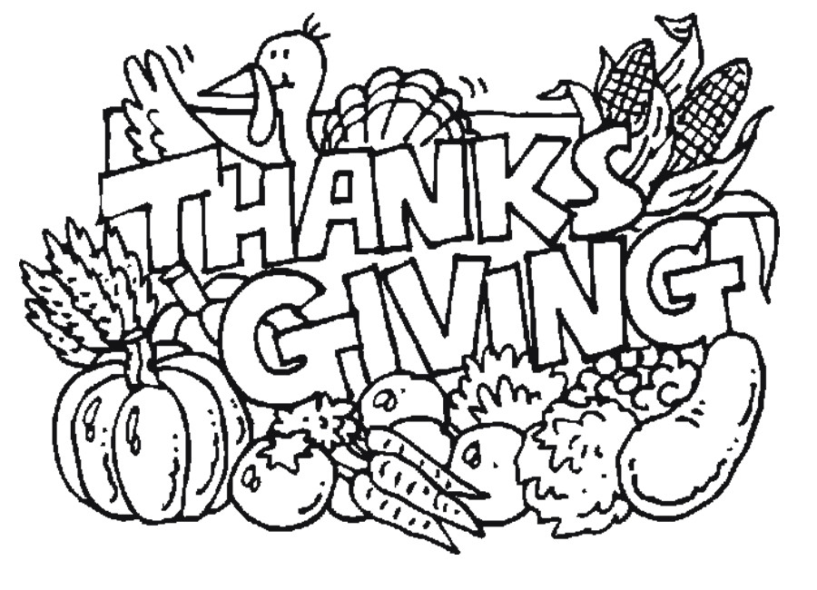 Coloring Book Pages Thanksgiving
 Free Printable Thanksgiving Coloring Pages For Kids