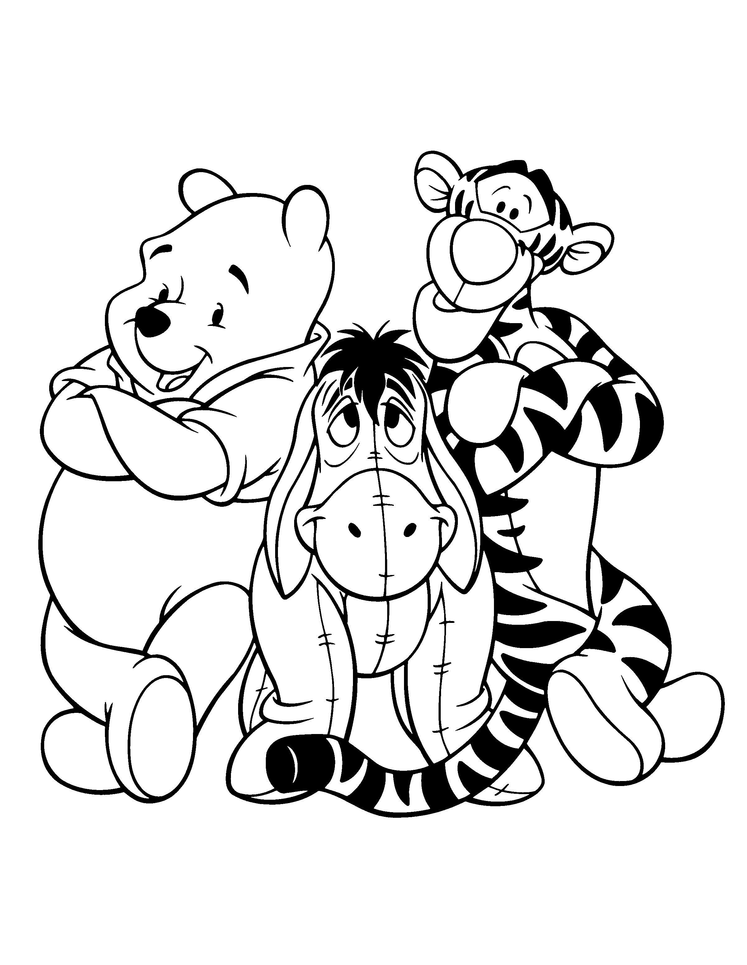 Coloring Book Pages Winnie The Pooh
 Winnie The Pooh Coloring Pages Adult Coloring Books