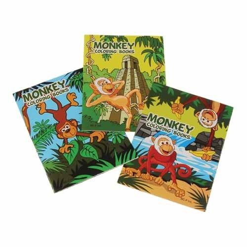 Coloring Book Party Favors
 12 Monkey Coloring Book Zoo Jungle Kids Party Goody Loot