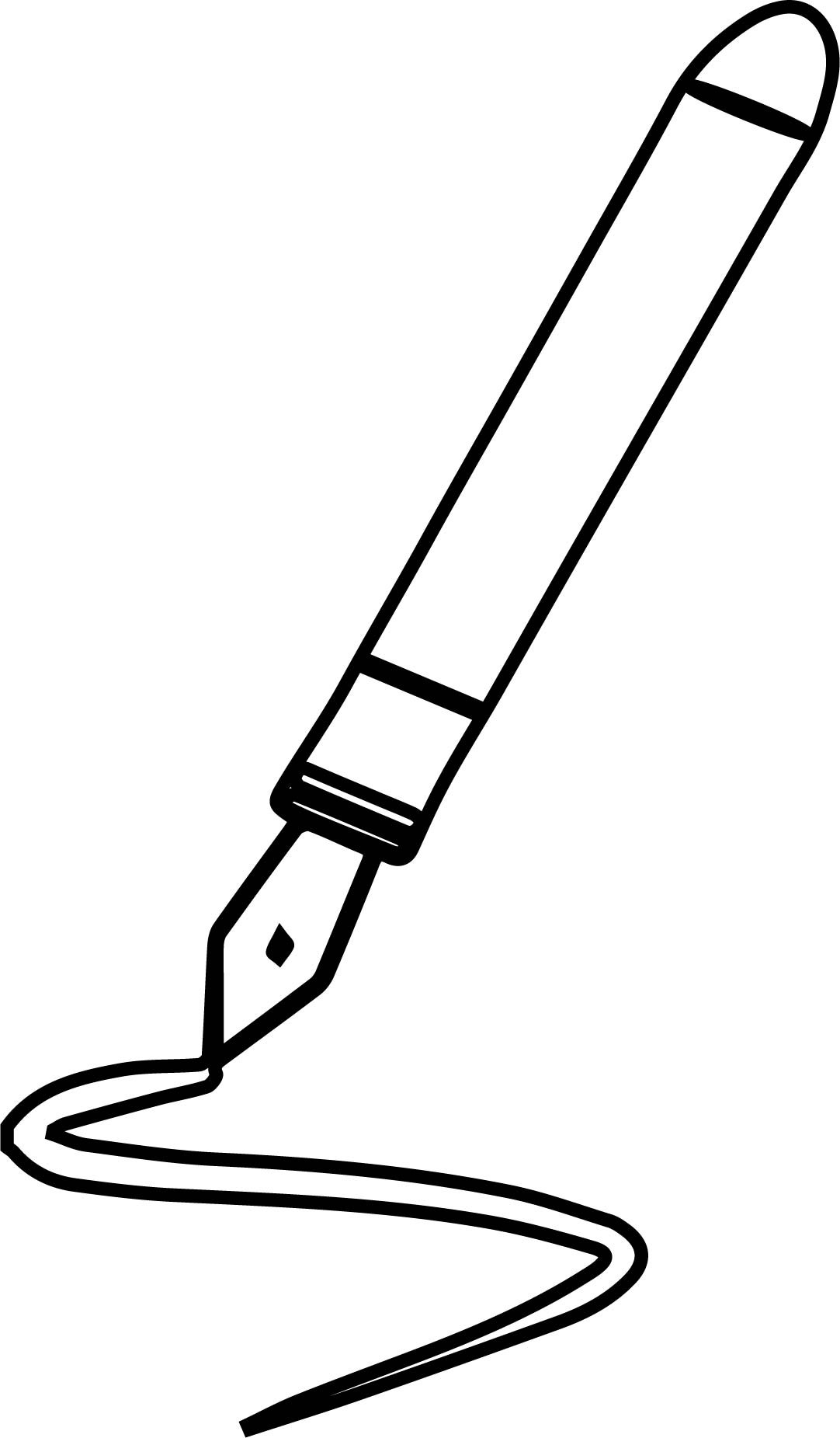 Coloring Book Pens
 Just Calligraphy Pen Coloring Page