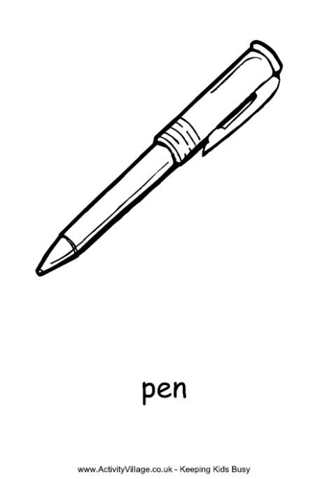 Coloring Book Pens
 Playground Equipment Coloring Pages