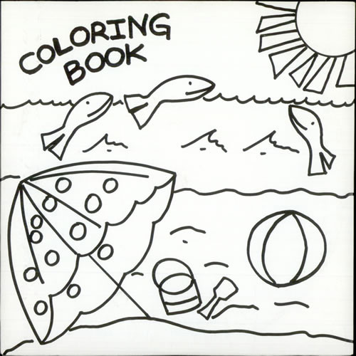 Coloring Book Vinyl
 Coloring Book Sand In My Shoes US 7" vinyl single 7 inch