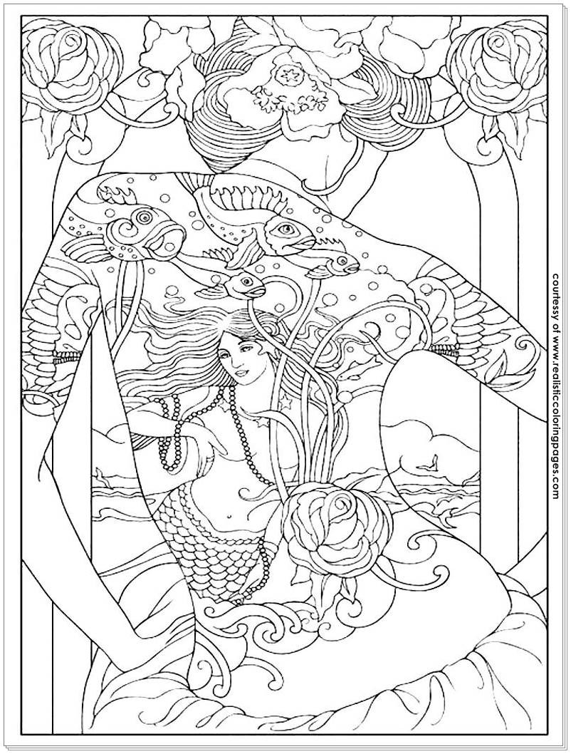 Coloring Books For Male Adults
 8 Tattoo Design Adults Coloring Pages