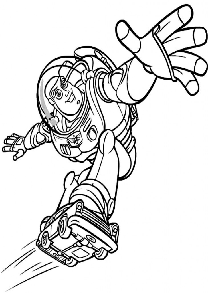 Coloring Books For Toddlers
 Free Printable Buzz Lightyear Coloring Pages For Kids