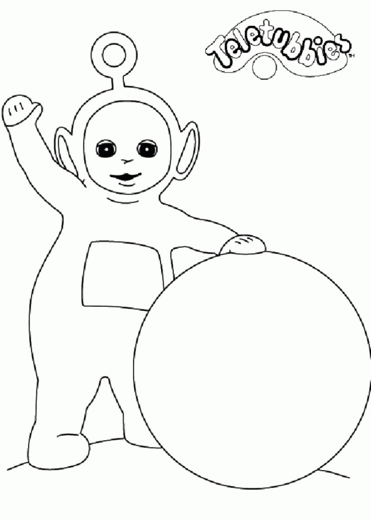 Coloring Books For Toddlers Online
 Free Printable Teletubbies Coloring Pages For Kids