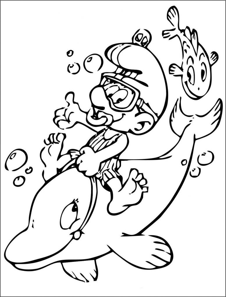 Coloring Books For Toddlers Online
 Free Printable Smurf Coloring Pages For Kids