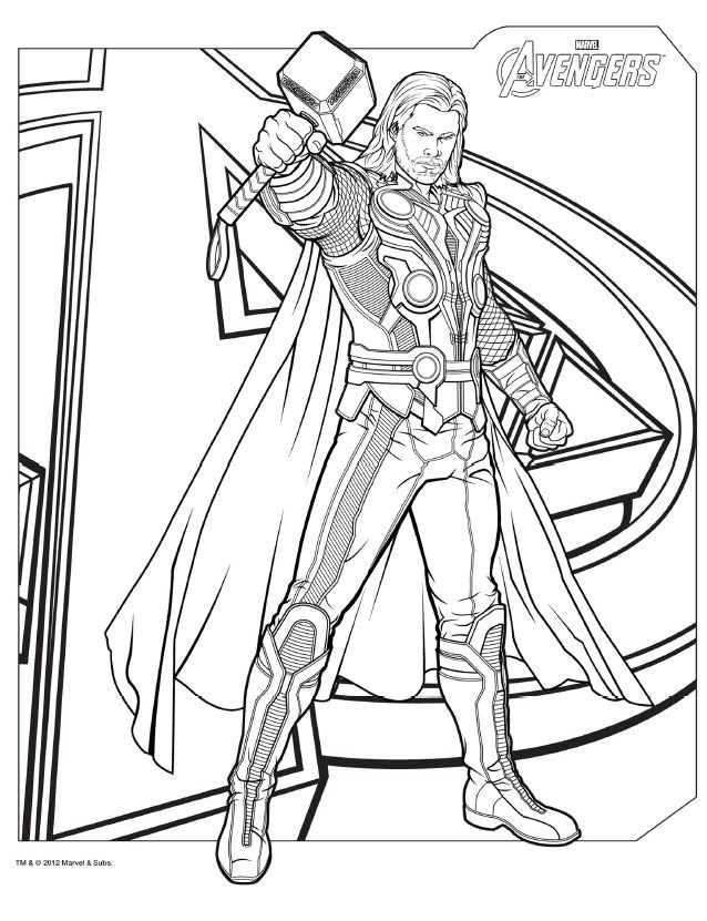 Coloring Pages Avengers
 Avengers Coloring Pages Best Coloring Pages For Kids