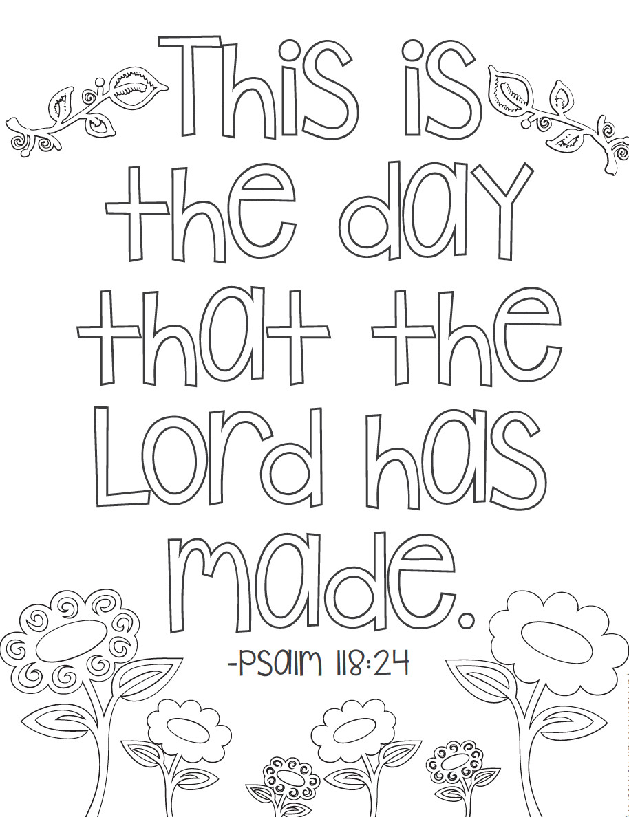 Coloring Pages Bible
 FREE 20 Bible Verse Coloring Pages — Kathleen Fucci