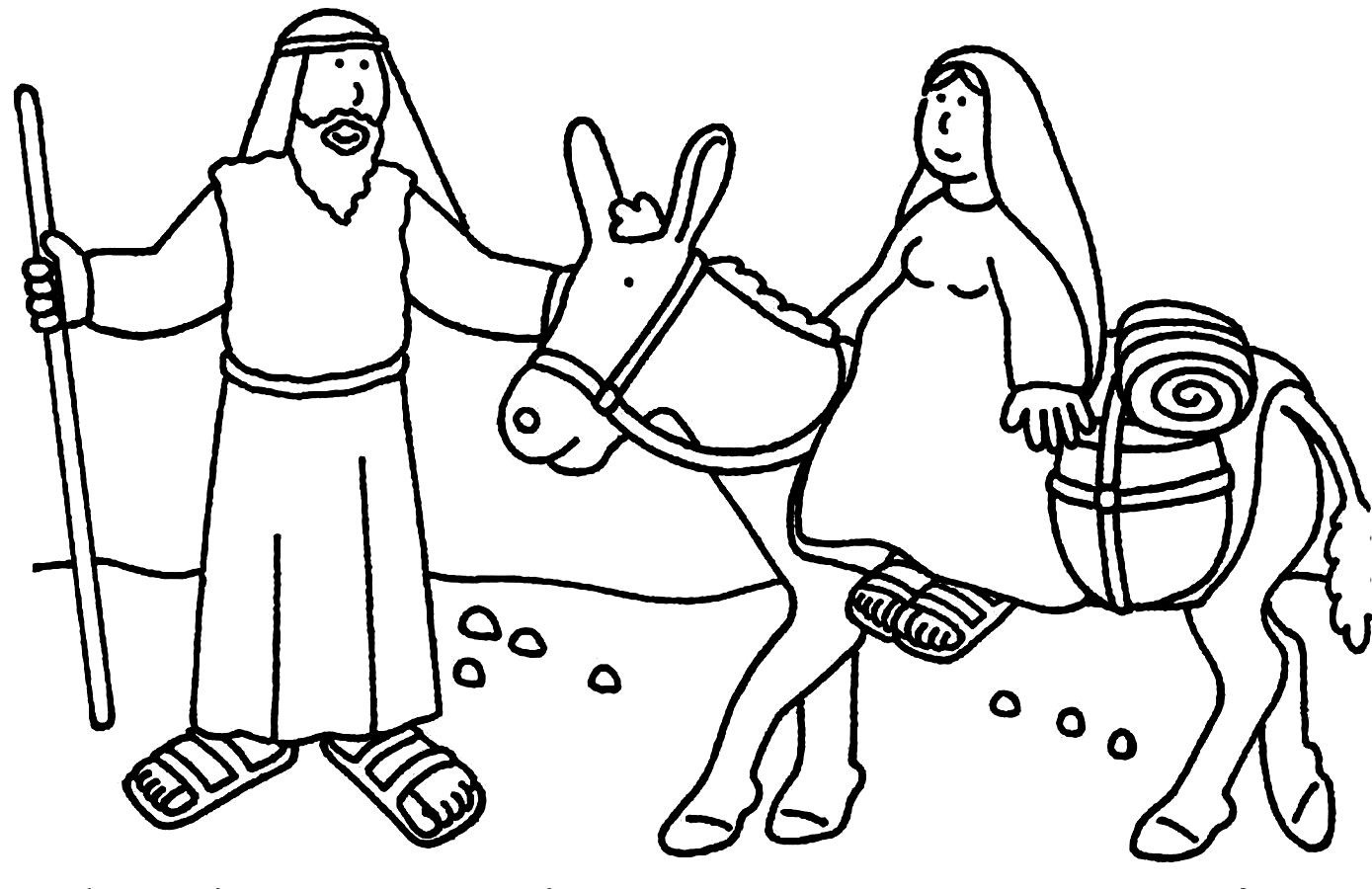 Coloring Pages Bible
 Christmas Coloring Pages Bible