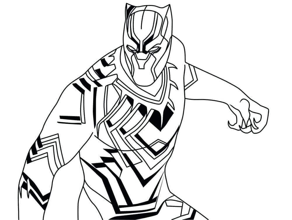 Coloring Pages Black Panther
 20 Free Printable Black Panther Coloring Pages Coloring