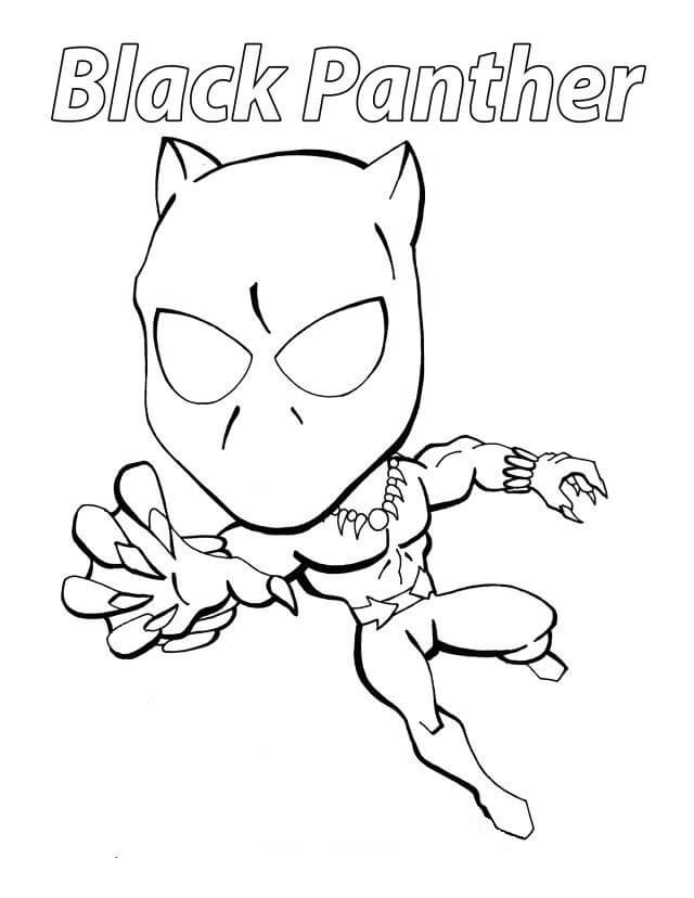 Coloring Pages Black Panther
 Free Printable Black Panther Coloring Pages