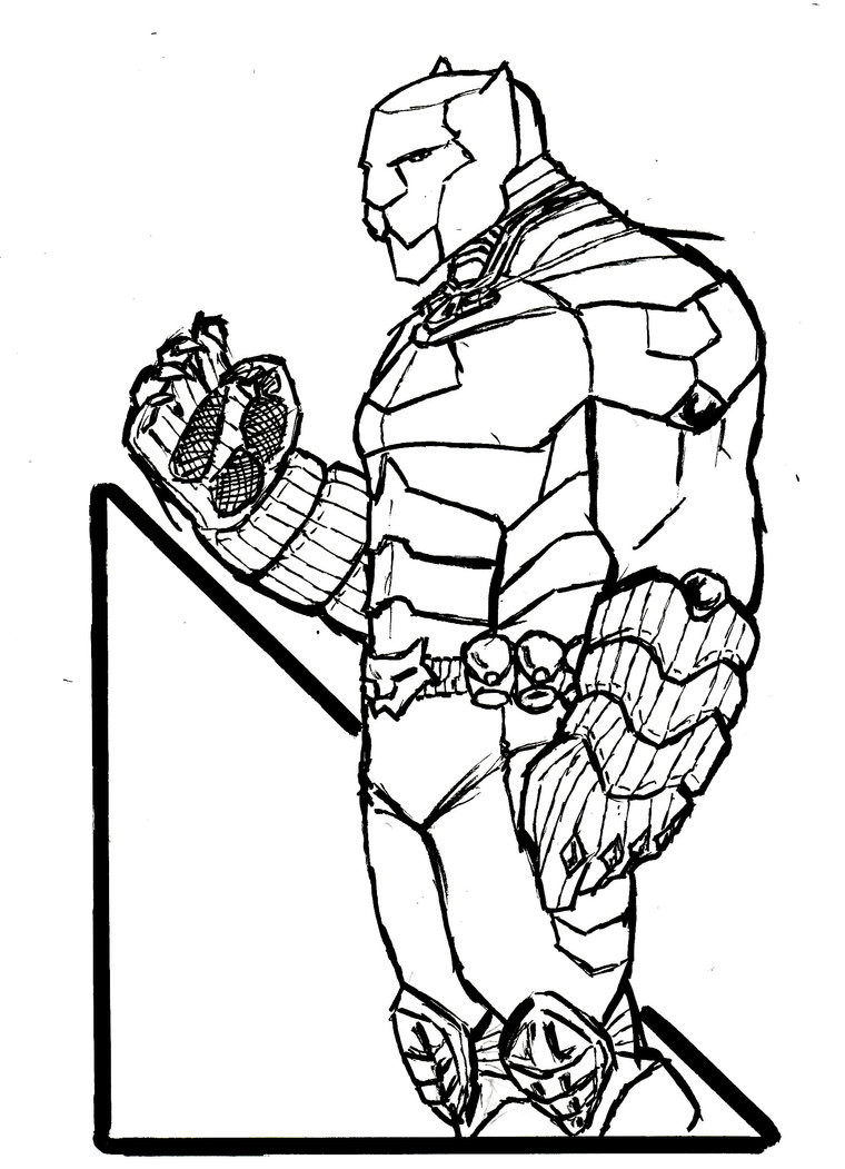 Coloring Pages Black Panther
 BP710 THE PROTOCOLS The Killmonger Sanctions