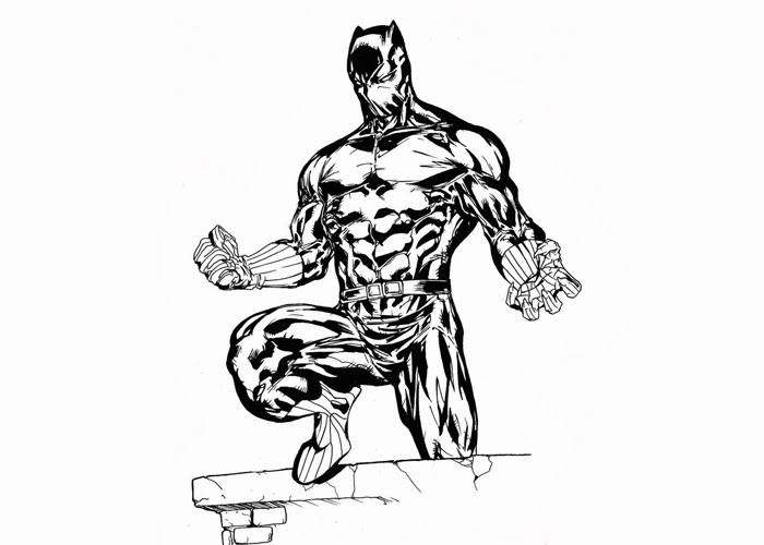 Coloring Pages Black Panther
 09 01 13