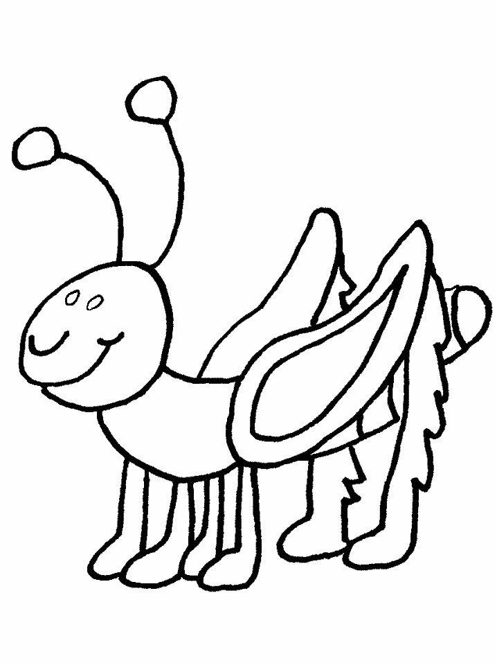 Coloring Pages Bugs
 Free Printable Bug Coloring Pages For Kids