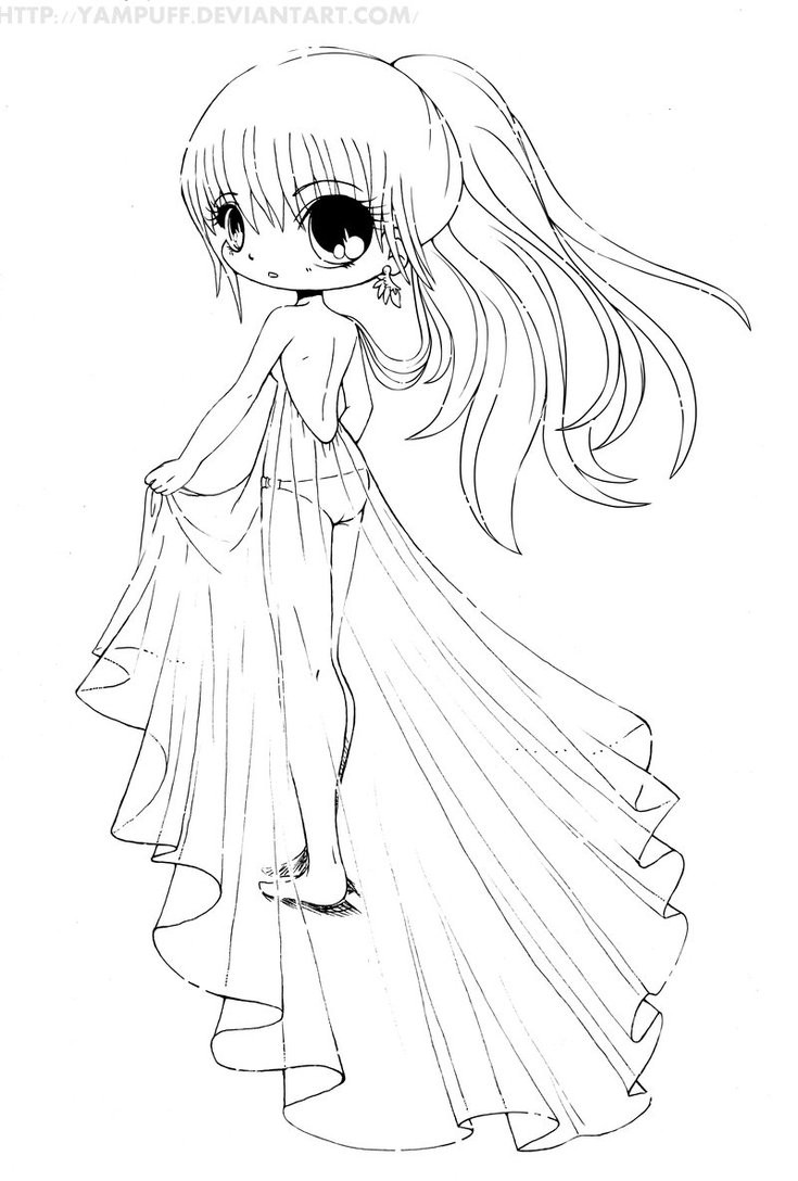 Coloring Pages Chibi
 30 Chibi Coloring Pages ColoringStar