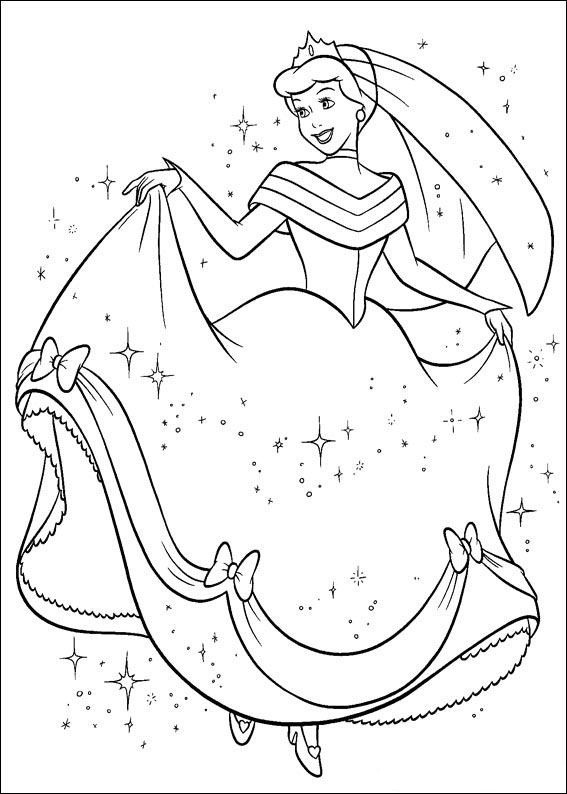 Coloring Pages Cinderella
 Free Printable Cinderella Coloring Pages For Kids