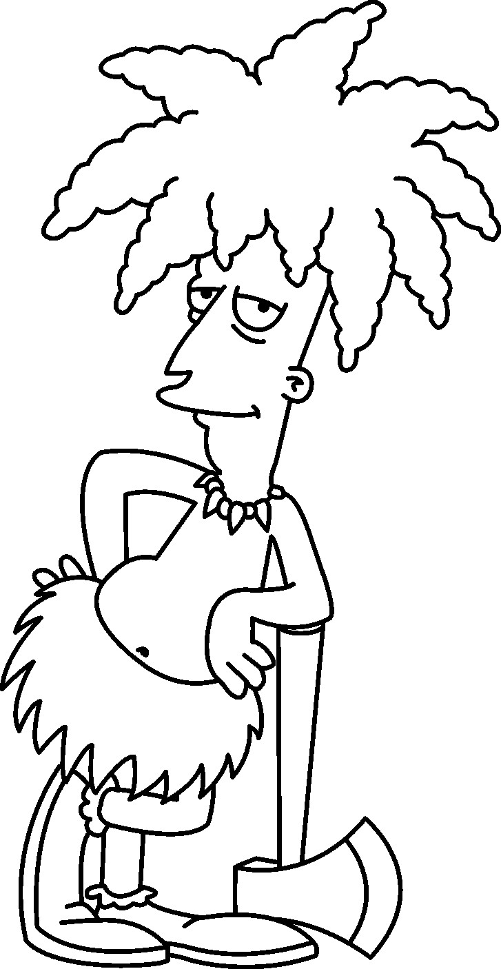 Coloring Pages Com
 Simpsons Coloring Pages coloringsuite