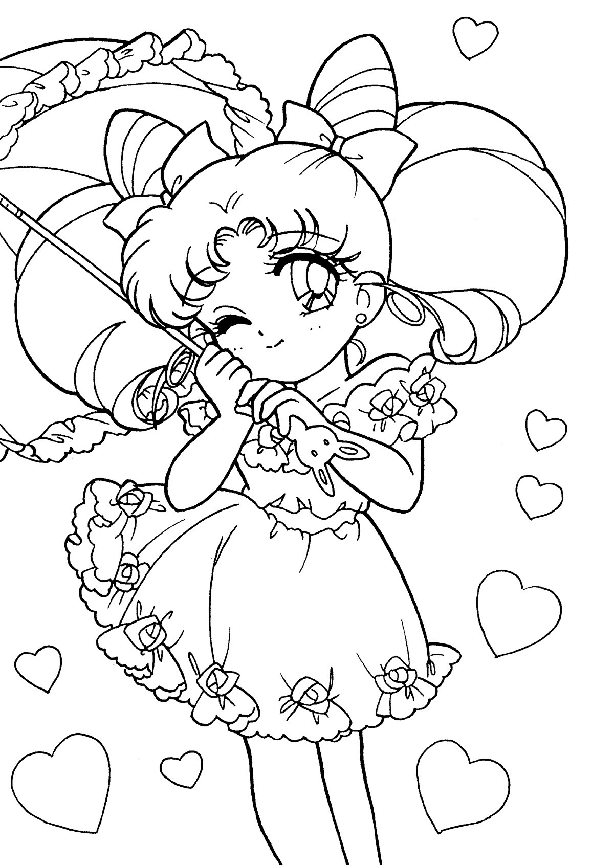 Coloring Pages Com
 Sailor Moon Coloring Pages coloringsuite