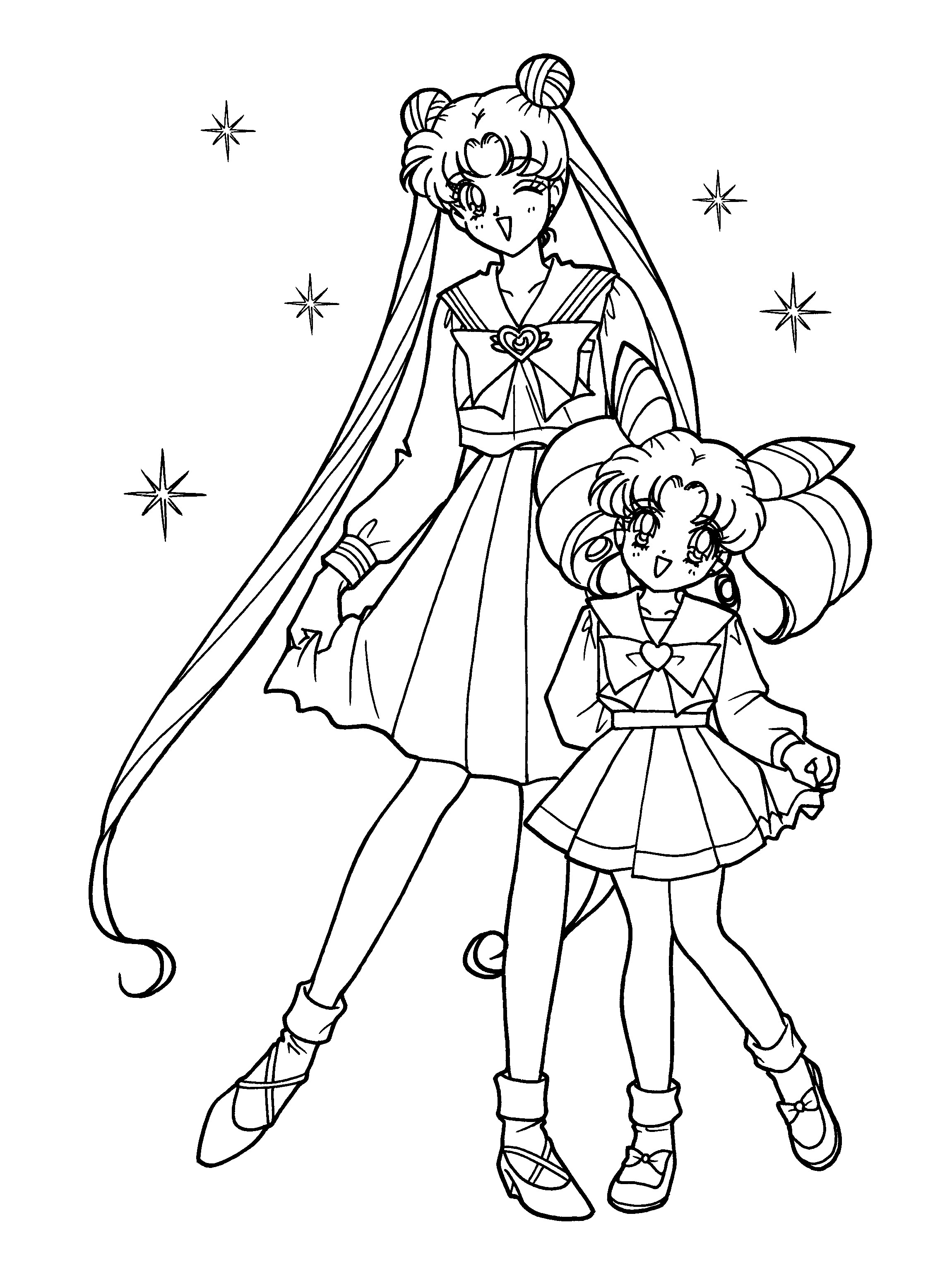 Coloring Pages Com
 Sailor Moon Coloring Pages