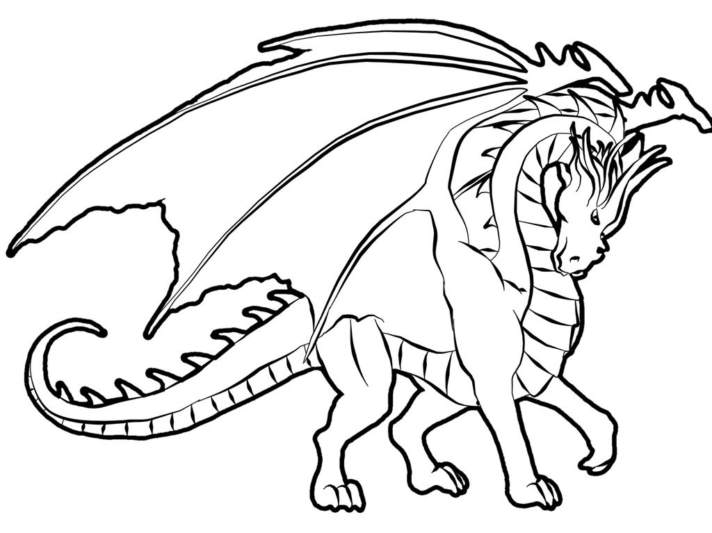 Coloring Pages Dragon
 Free Printable Dragon Coloring Pages For Kids