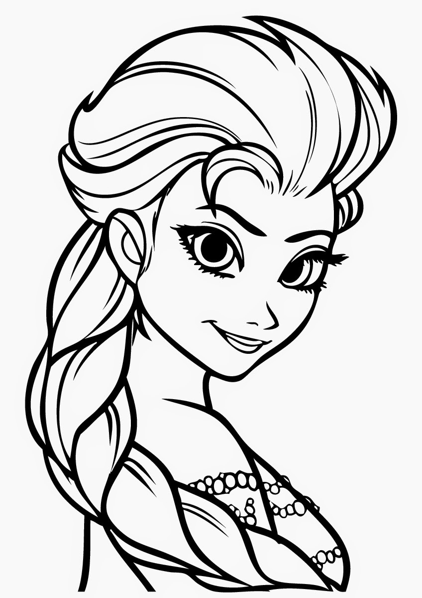 Coloring Pages Elsa
 Free Printable Elsa Coloring Pages for Kids Best