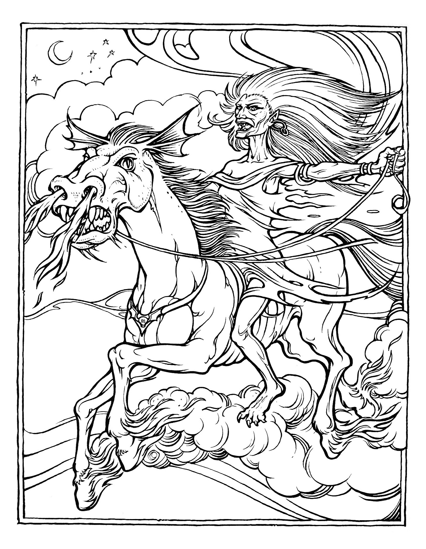 Coloring Pages For Adults Dragon
 Dragon Coloring Pages