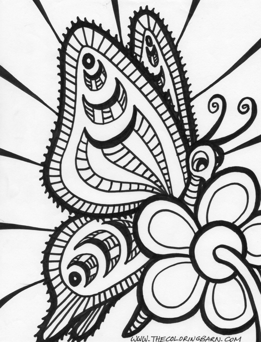 Coloring Pages For Adults Free
 Free Printable Abstract Coloring Pages Bestofcoloring