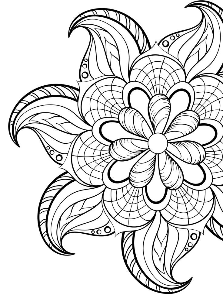 Coloring Pages For Adults Mandala
 Free Printable Mandalas Coloring Pages Adults Printable