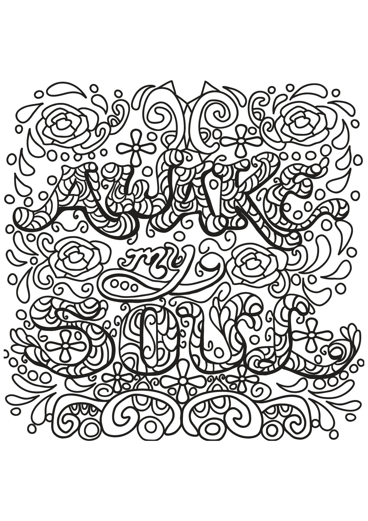 Coloring Pages For Adults Quotes
 Free book quote 9 Quotes Adult Coloring Pages