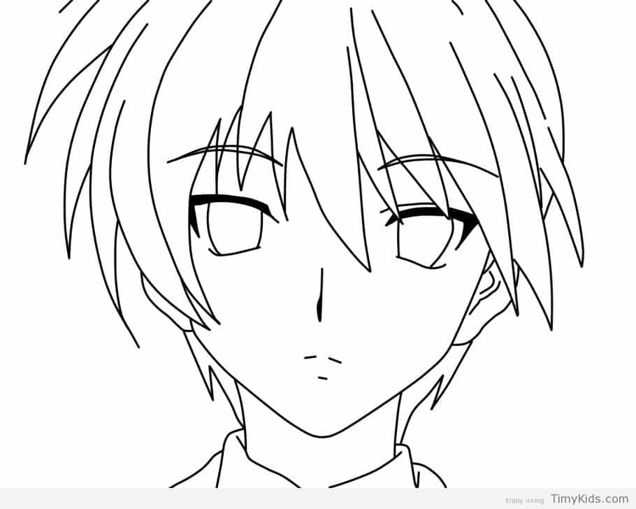 Best ideas about Coloring Pages For Boys Anime
. Save or Pin anime boy coloring pages Now.