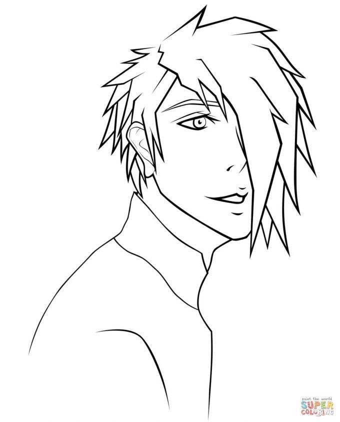Best ideas about Coloring Pages For Boys Anime
. Save or Pin Anime Male Coloring Boy Pages Timykids grig3 Now.