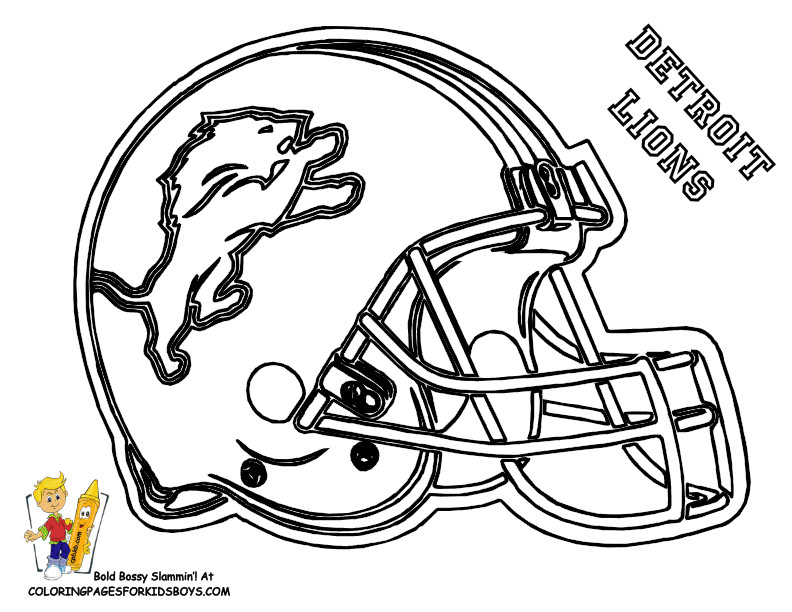 Coloring Pages For Boys Bears Football
 Football Color Page AZ Coloring Pages