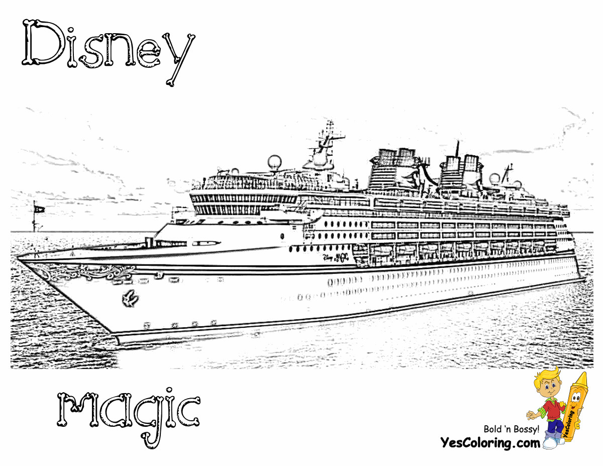 Coloring Pages For Boys Big Boys Titanic
 Bold Ship Coloring Boat Coloring YesColoring Free Ships