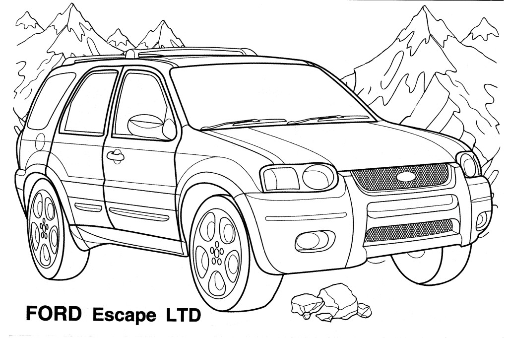Coloring Pages For Boys Cars Truck
 Car Coloring Sheets